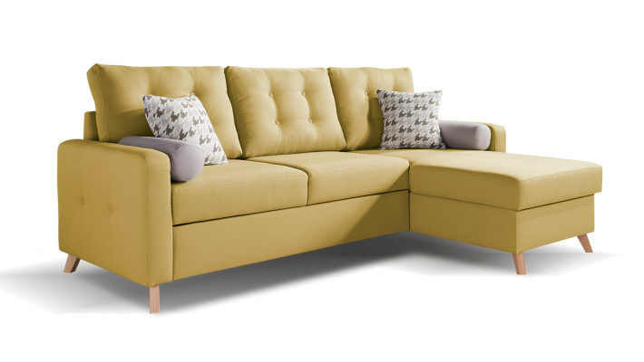 Moderne hoekbank met slaapfunctie