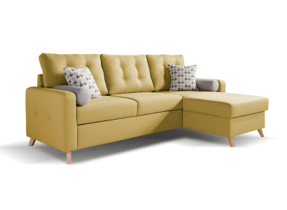 Moderne hoekbank met slaapfunctie