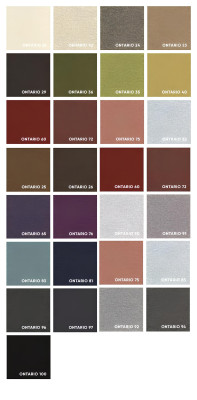 Moderne L-vormige witte hoekbank