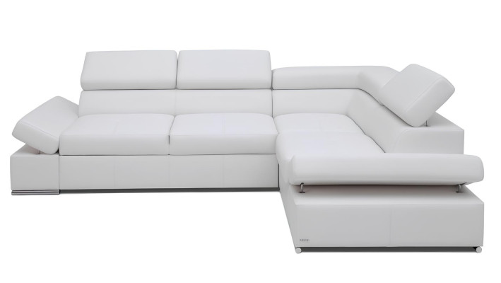 Moderne hoekbank 100% leer