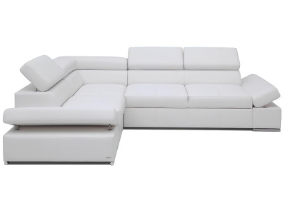 Moderne hoekbank 100% leer