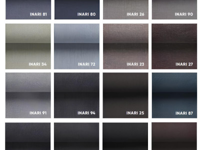 Moderne L-vormige bank