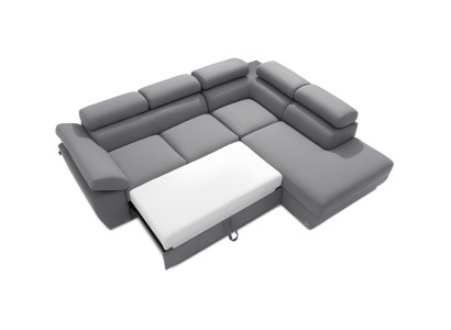 Moderne hoekbank met slaapfunctie en opbergruimte