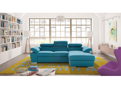 Moderne hoekbank met slaapfunctie