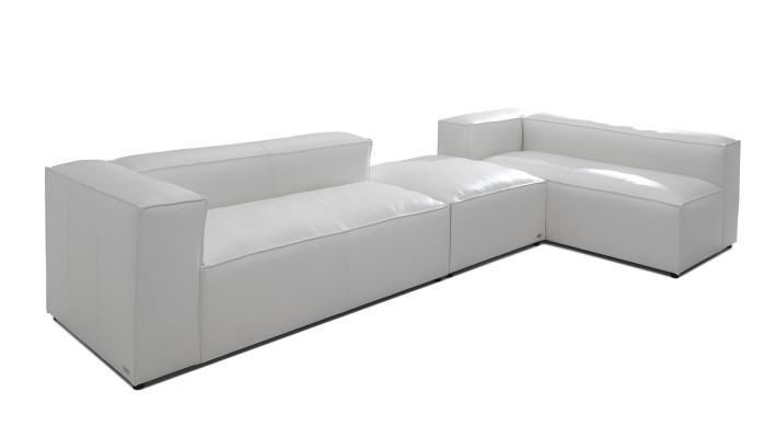 XXL hoekbank 100% Italiaans leer