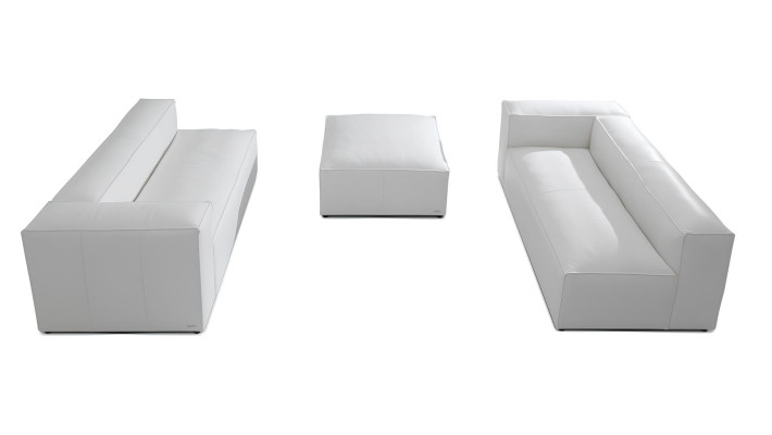 XXL hoekbank 100% Italiaans leer