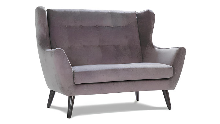 Moderne grijze bank 3+1 plaatsen