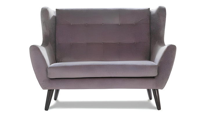 Moderne grijze bank 3+1 plaatsen