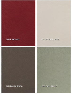 Moderne leren bankset 100% Italiaans leer 2+1 plaatsen