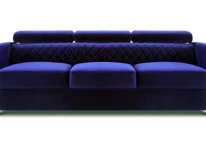 Moderne bank met slaapfunctie voor 3 personen