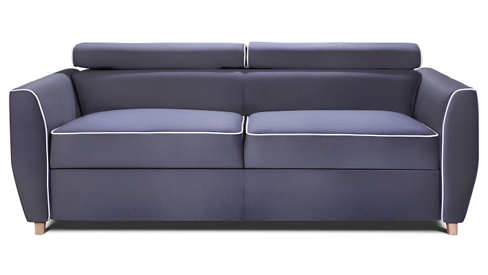 Moderne driezits bank met slaapfunctie