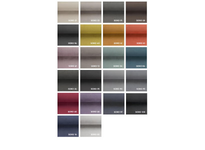 Moderne driezits bank met slaapfunctie