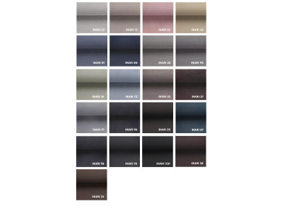 Moderne driezits bank met slaapfunctie in stof