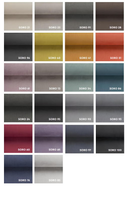 Ontspannende designstoel Relex met bekleding