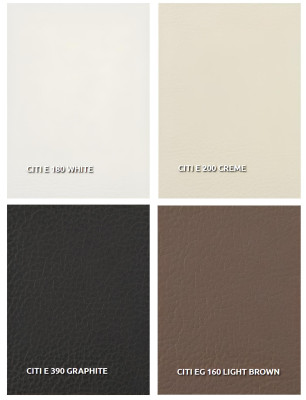 Moderne leren stoel 100% Italiaans voor de woonkamer