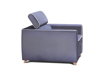 Design stofstoel voor de tv-kamer