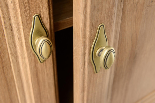 Mobiele badkamermeubelset met wastafel van minder dan 60 cm