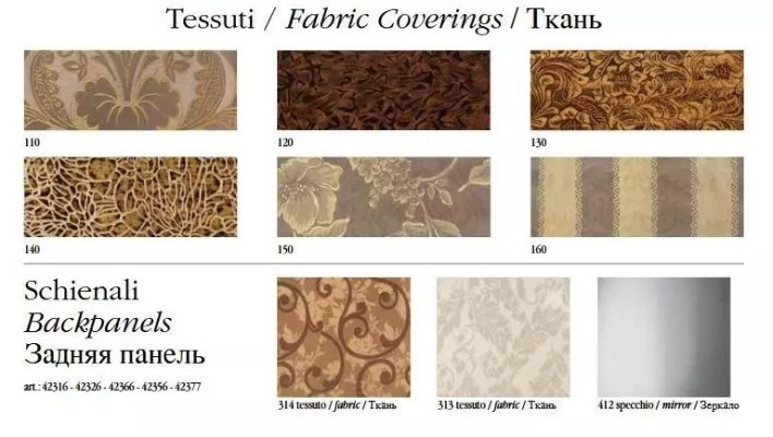 Eetkamer set met 4 klassieke stoelen in 5 delen.