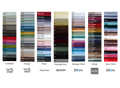 Moderne stoffen en houten bedframe