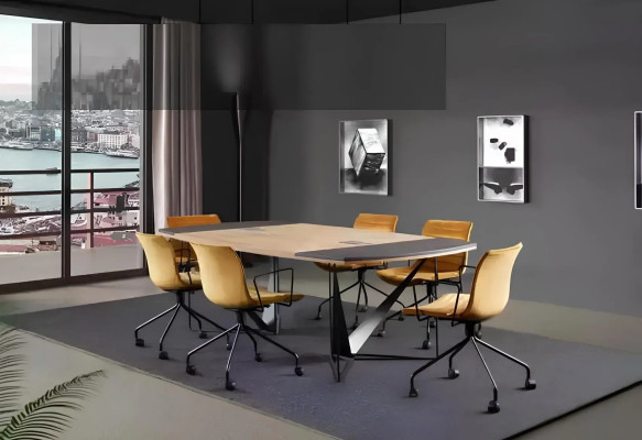 Moderne conferentiebank