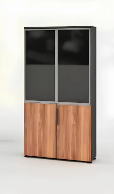 Moderne mobiele kast met een geweldig kantoordesign