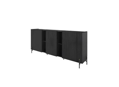 Dizaina bureau, tafel, kast, zwarte bureau