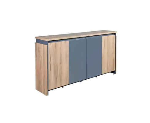 L-vormige console tafel voor kantoor