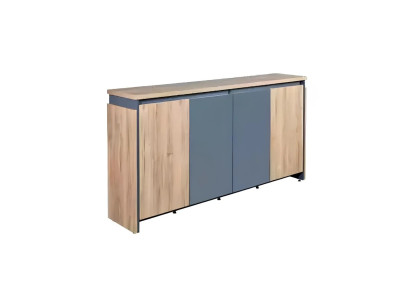 L-vormige console tafel voor kantoor