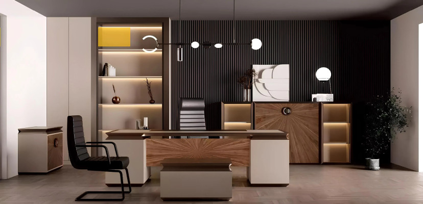 Moderne houten kast