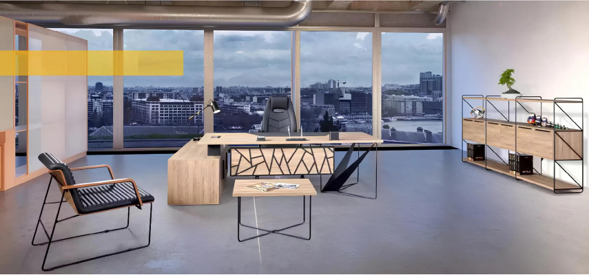 Moderne houten planksysteem