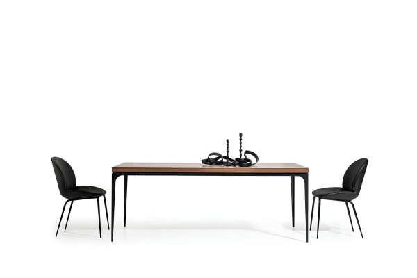 Luxe eettafelset, tafel met 4 opvouwbare stoelen