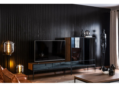 TV-tafel met ingebouwde kast