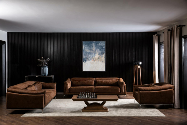 Moderne caféstoel, zacht, premium, comfortabel, voor één persoon