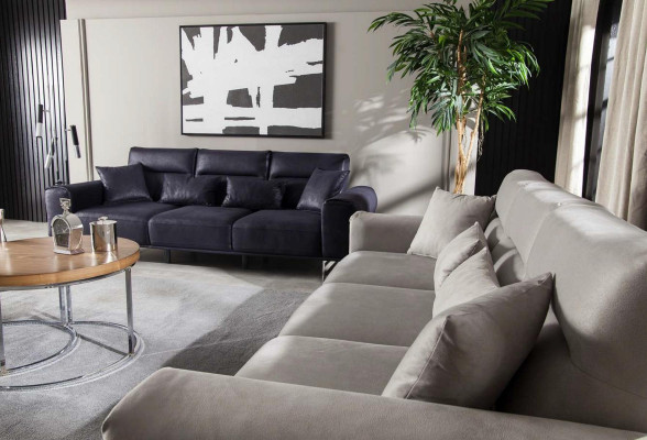 Handige bank voor de woonkamer 254cm Grote bank