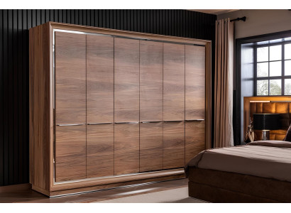 Ideale meubelset voor hotels, comfortabele bed, kast, 6 delen