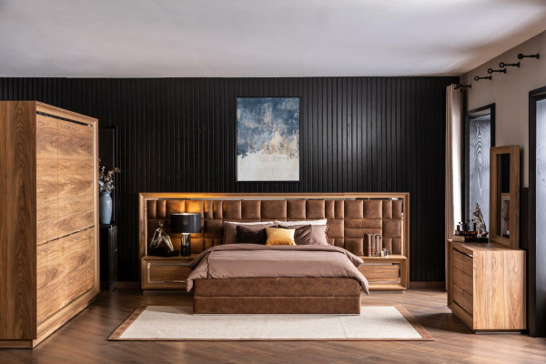 Luxe hotelmeubels met ingebouwd bed