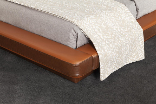 Luxe klei bed set met hoofdeinde, nachtkastje en 4 nachtkastjes