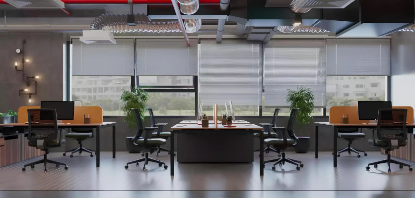 Moderne witte tafel