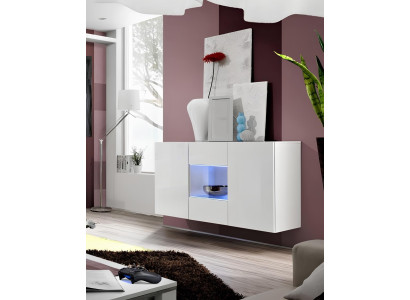 Moderne lage tafel, moderne en luxe meubelopstelling