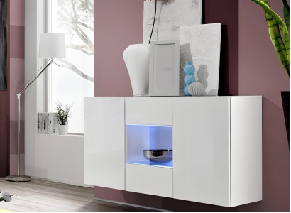 Moderne lage tafel, moderne en luxe meubelopstelling