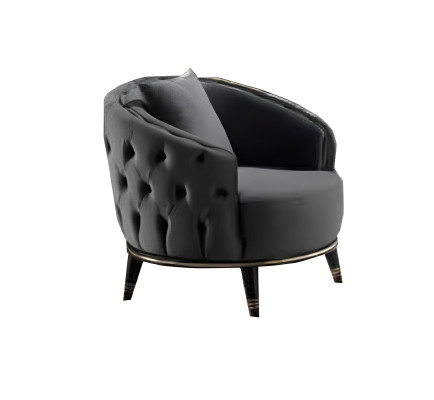 Dizaina Chesterfield grijs-groene bank 2x driezit