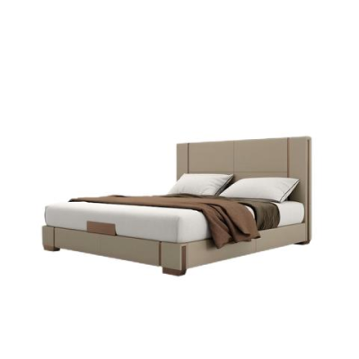 Moderne luxe bed in beige