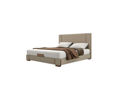 Moderne luxe bed in beige
