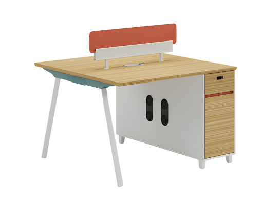 Moderne bureau tafel met opbergruimte