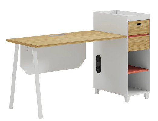Moderne kantoor met opslag en planken
