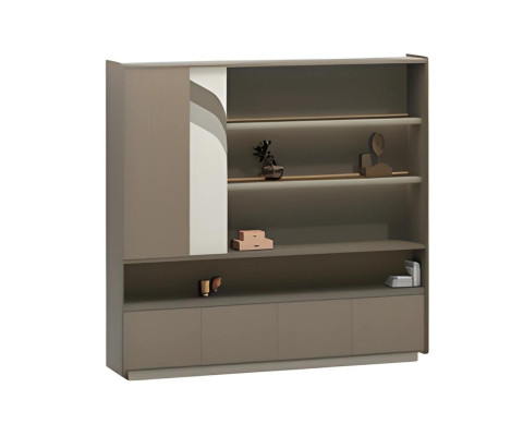 Moderne kantoorkast met planken en lades