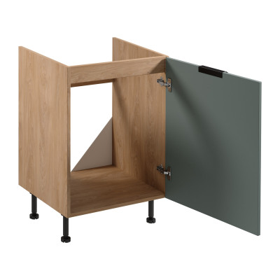 Moderne keukenkast met frontpaneel