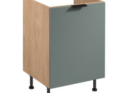 Moderne keukenkast met frontpaneel