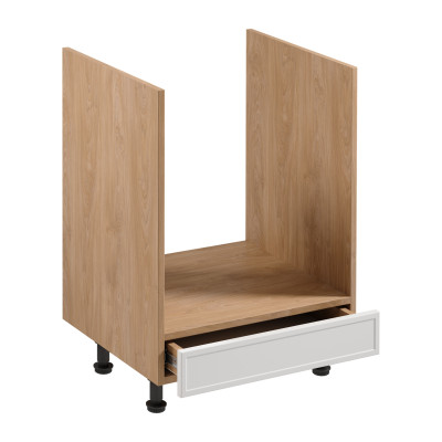 Kleurrijke keukenkast, keukenmeubels, lades, inbouwkeuken