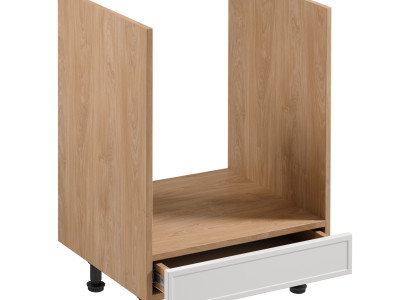 Kleurrijke keukenkast, keukenmeubels, lades, inbouwkeuken